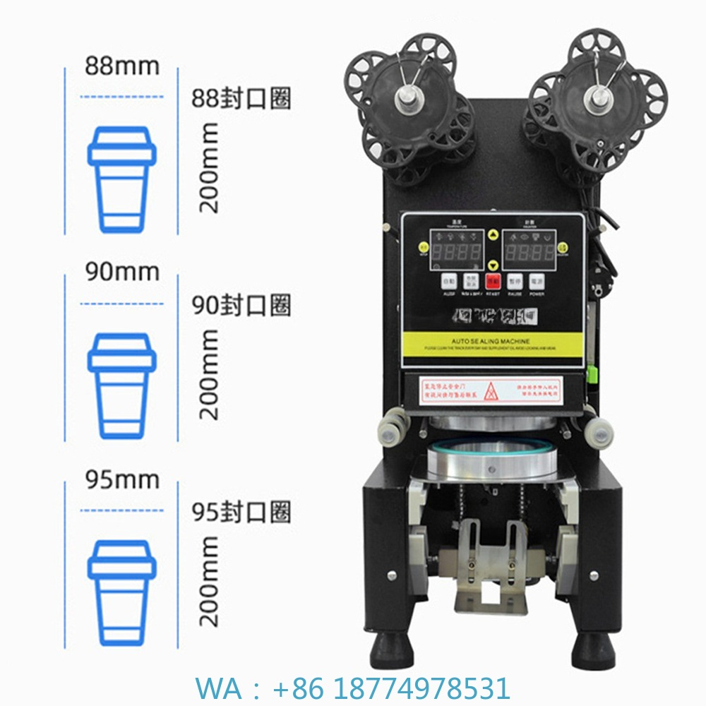 Coffee Tea Milk - 88/90/95 PP/PE/Paper Automatic Bubble Sealing Machines