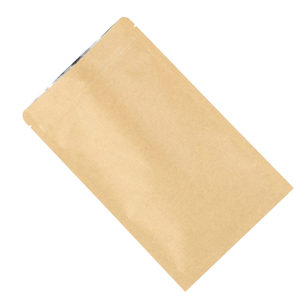 Coffee Tea Bags - 50Pcs Moisture-Proof Sealed Bags Kraft Paper