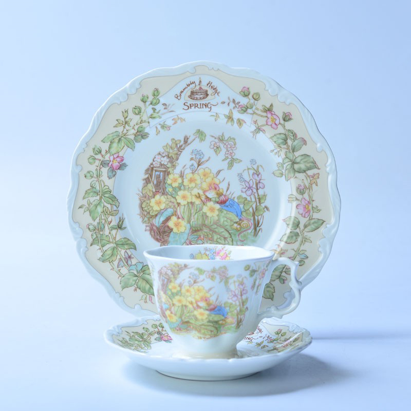 Espresso Cup Saucer - Bone China Coffee Cup Saucer Set