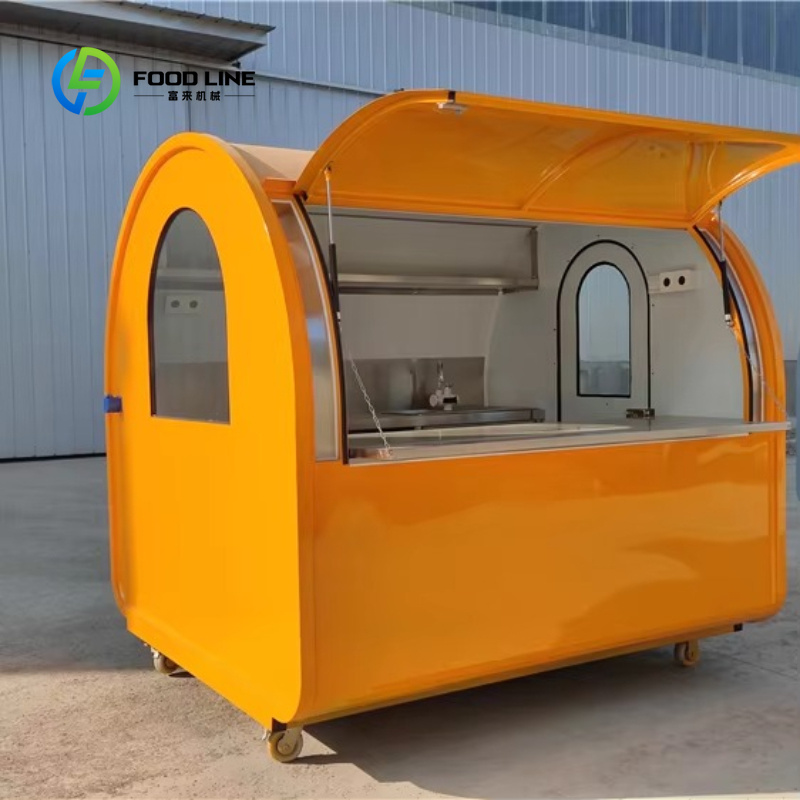 Customized Small Wheels Mobile - Coffee Tea Kiosk recension och pris