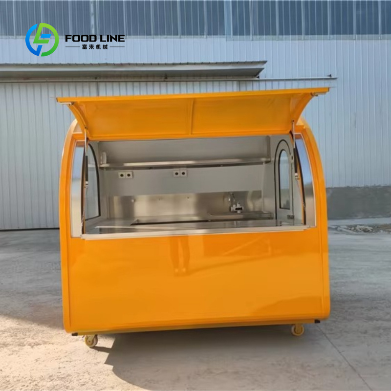 Customized Small Wheels Mobile - Coffee Tea Kiosk recension och pris