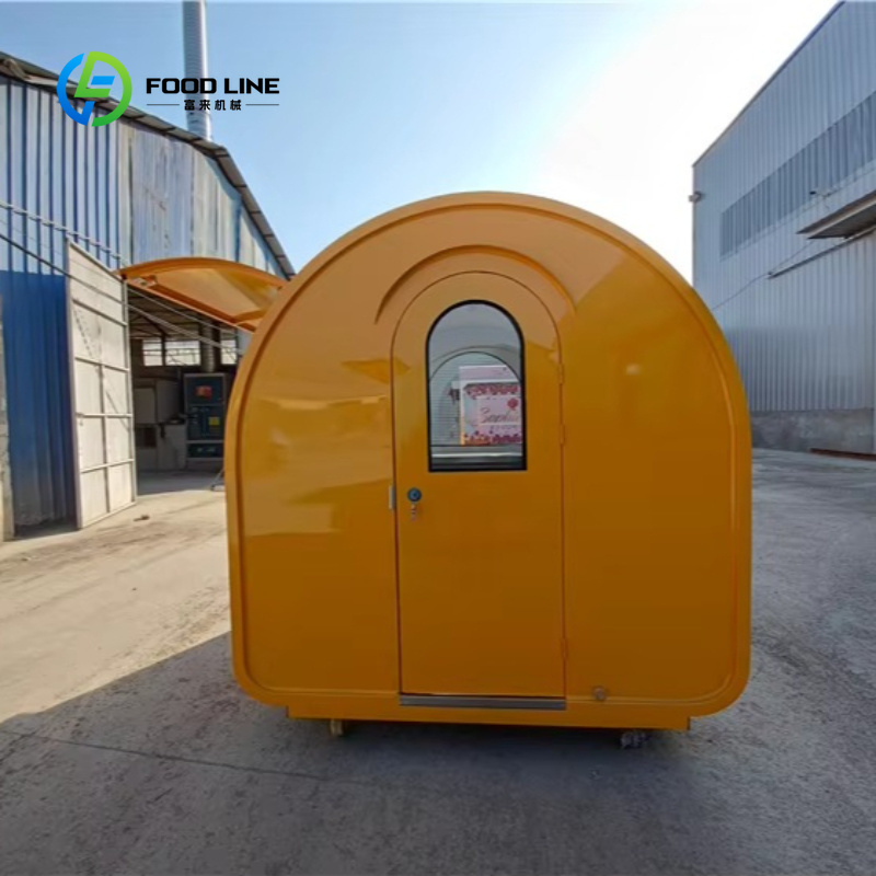Customized Small Wheels Mobile - Coffee Tea Kiosk recension och pris