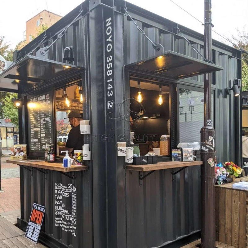Luxury Steel Sandwich Panel Co - Coffee Tea Kiosk recension och pris
