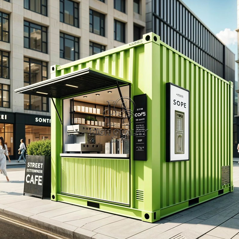 Luxury Steel Sandwich Panel Co - Coffee Tea Kiosk recension och pris