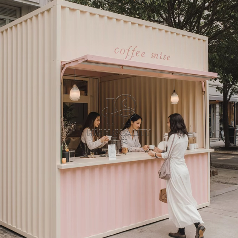 Luxury Steel Sandwich Panel Co - Coffee Tea Kiosk recension och pris