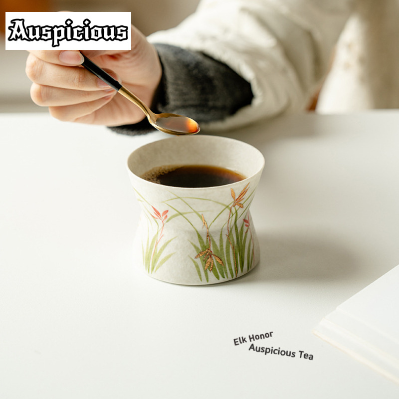 180ml Gold Drawing Hand-painte - Draw Coffee And Tea recension och pris