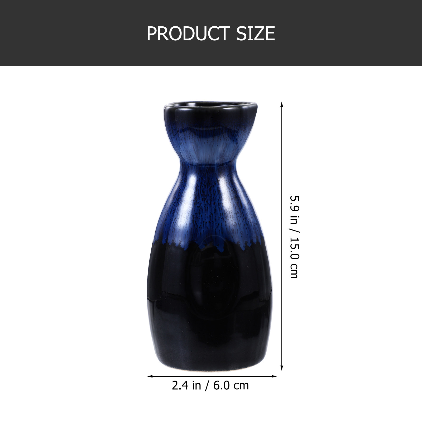 Japanese Style Blue Ceramic Wi - Coffee Tea Pots recension och pris