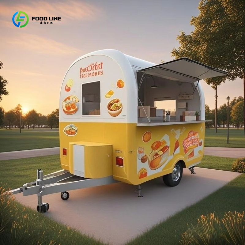 Equipped Truck Street Kiosk Eu - Coffee Tea Kiosk recension och pris