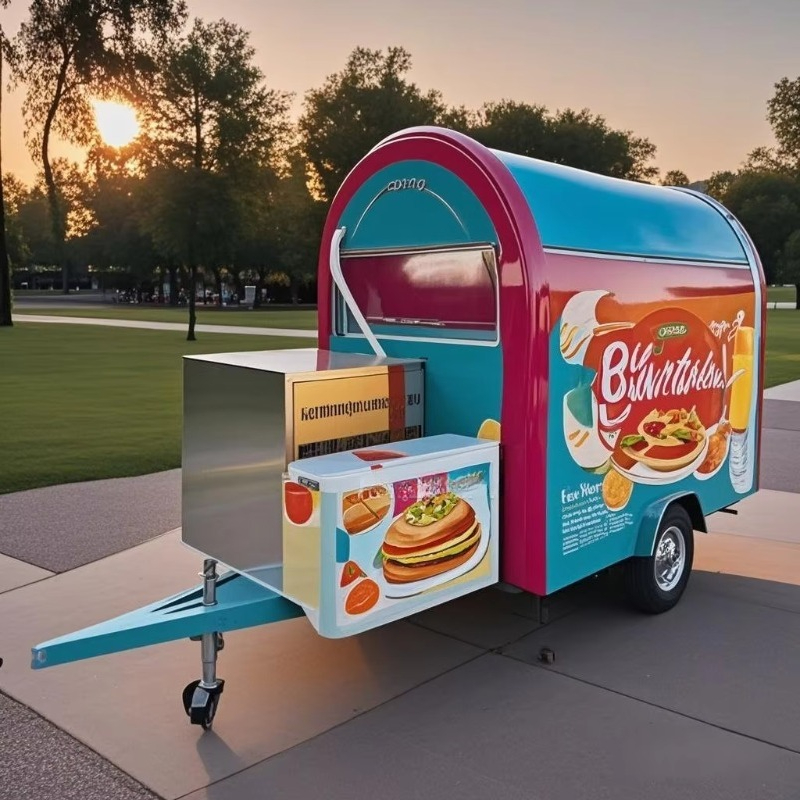Equipped Truck Street Kiosk Eu - Coffee Tea Kiosk recension och pris