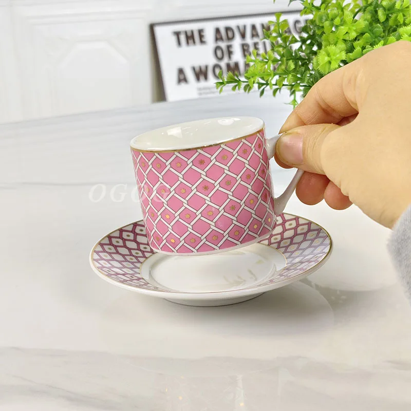 Middle Eastern And European 12 - Espresso Cup Saucer recension och pris