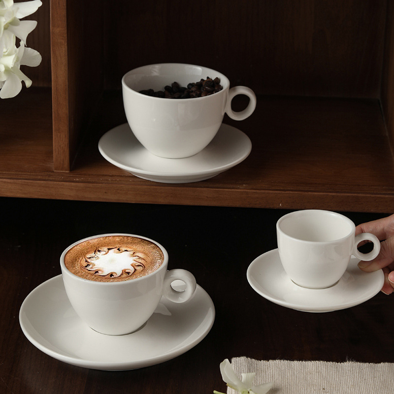 70ml Italian Style Espresso Cu - Espresso Cup Saucer recension och pris