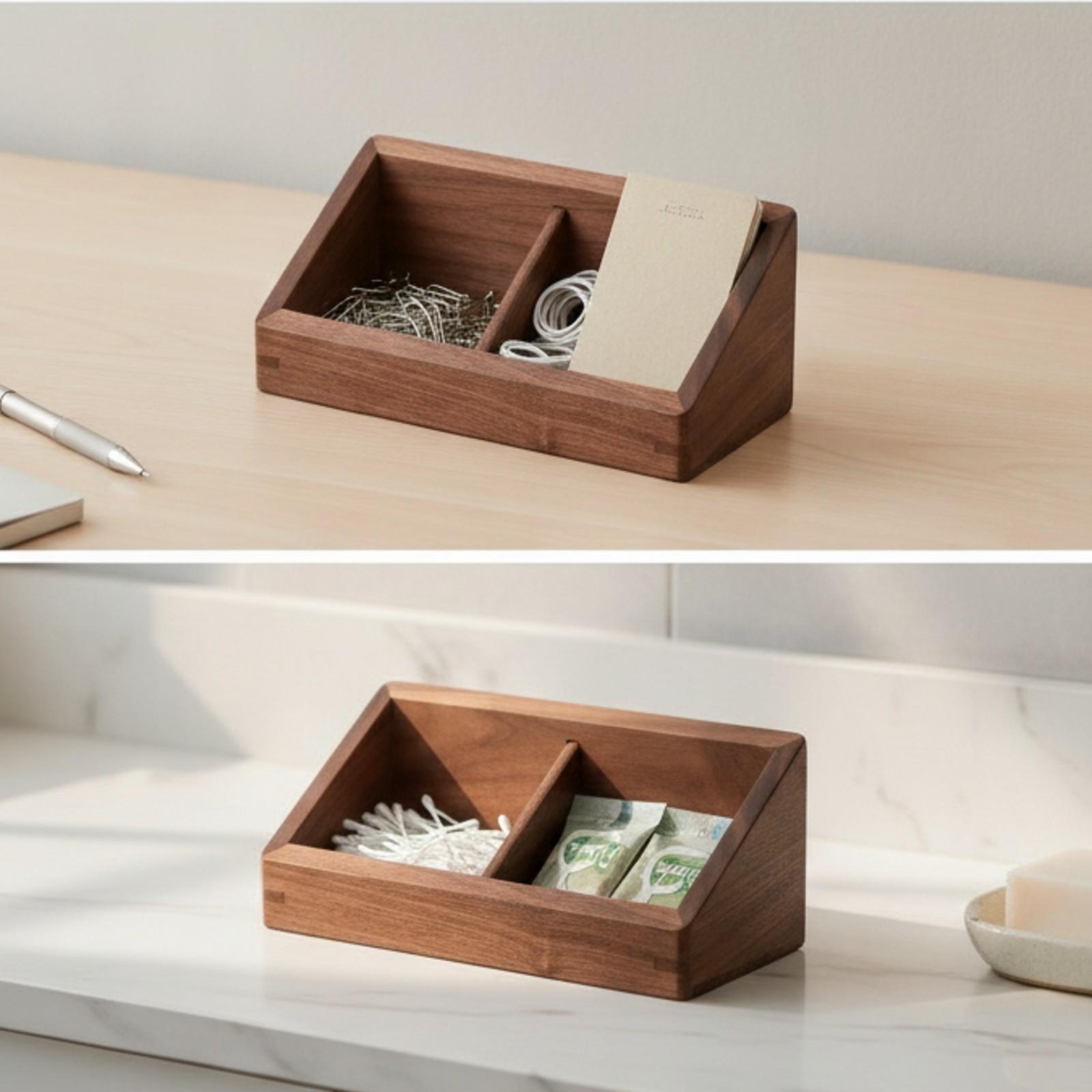 Two Compartment Desktop Organi - Coffee Tea Bags recension och pris