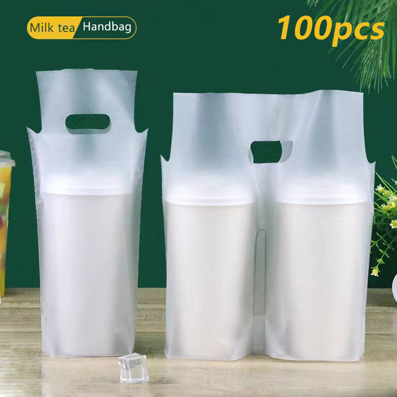 100Pcs Single/Double Cup Milk  - Coffee Tea Milk recension och pris