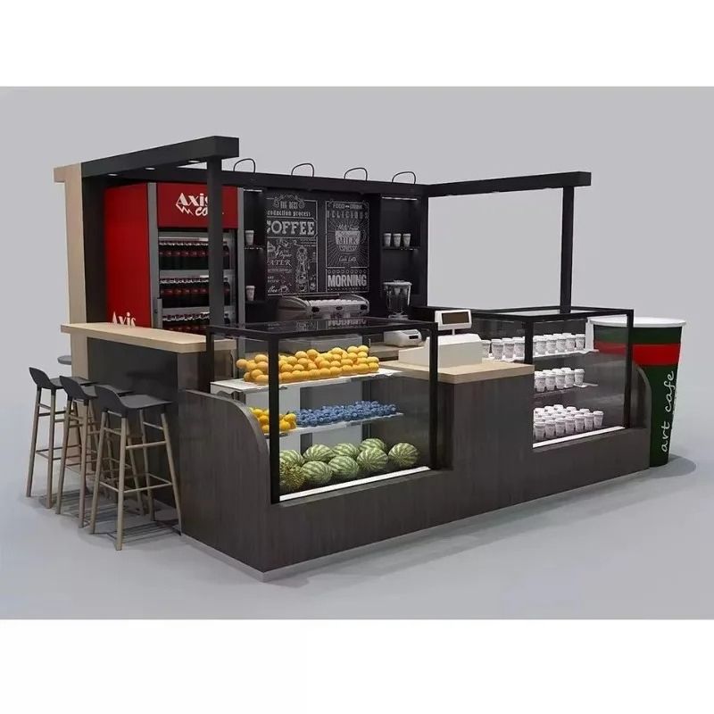 2026 New FL Customized Design  - Coffee Tea Kiosk recension och pris