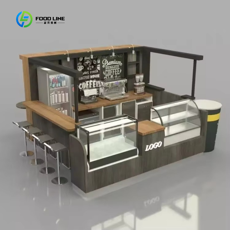 2026 New FL Customized Design  - Coffee Tea Kiosk recension och pris