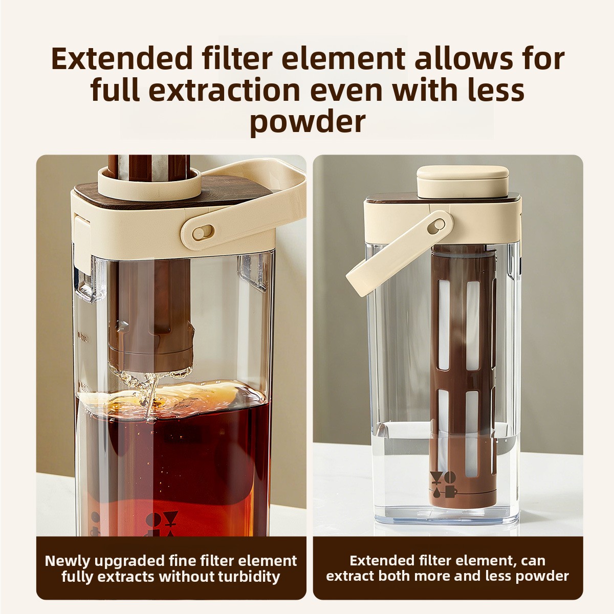 Large Capacity Coffee Cold Bre - Coffee Tea Pots recension och pris
