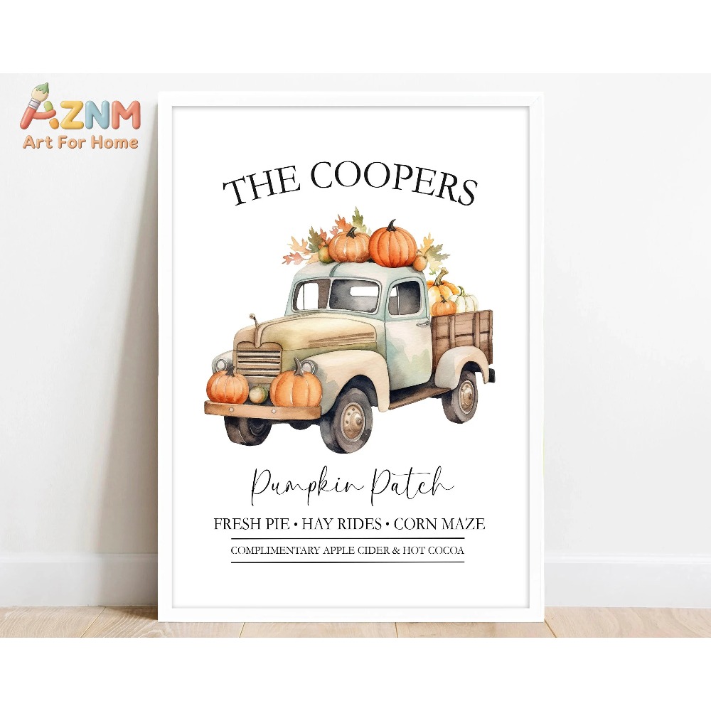 1PC Pumpkin Spice PosterPrint  - Coffee Tea Milk recension och pris
