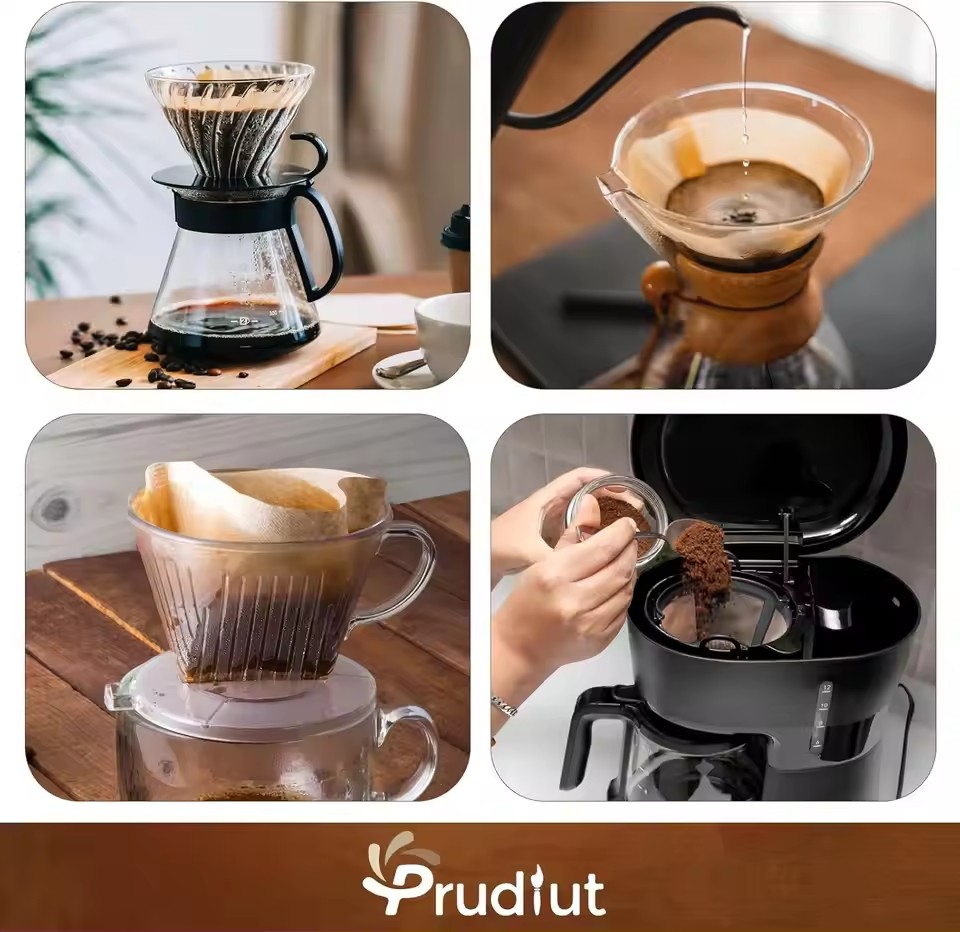 50pcs/set Log Pulp Paper Coffe - Coffee Tea Bags recension och pris