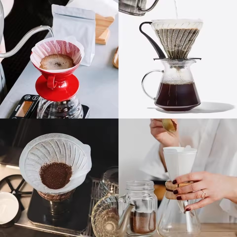 50pcs/set Log Pulp Paper Coffe - Coffee Tea Bags recension och pris