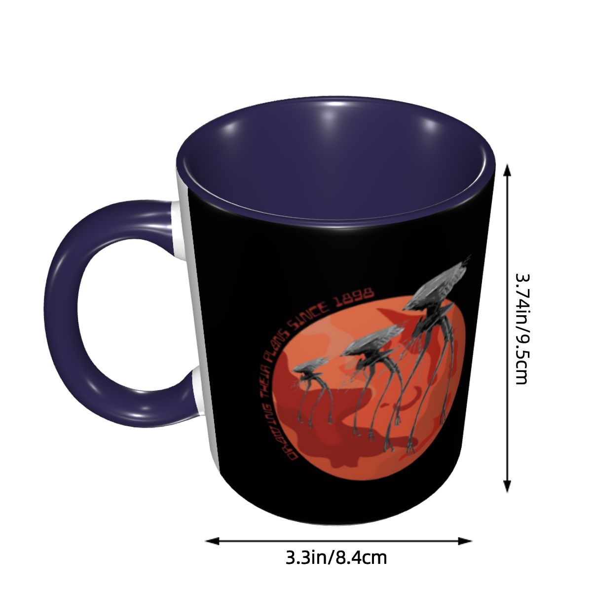 War Of The Worlds Drawing Thei - Draw Coffee And Tea recension och pris