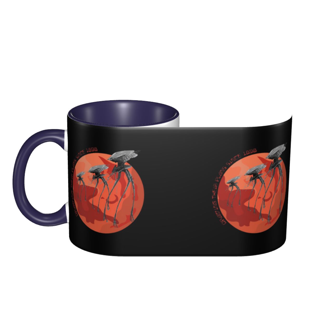 War Of The Worlds Drawing Thei - Draw Coffee And Tea recension och pris
