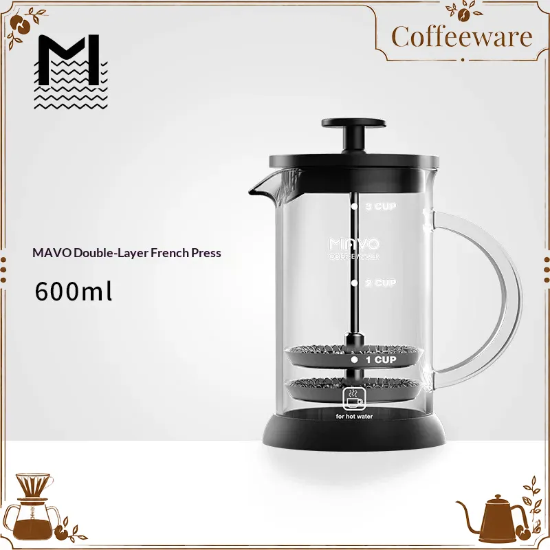 MAVO French Press Coffee Maker - Coffee Tea Pots recension och pris