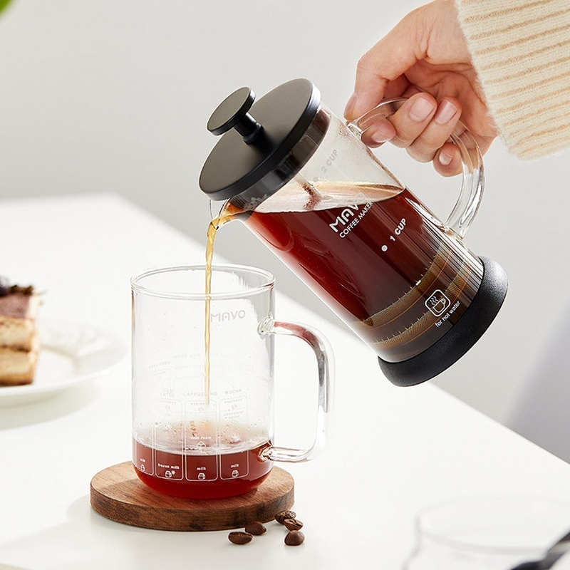 MAVO French Press Coffee Maker - Coffee Tea Pots recension och pris