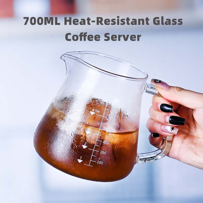 New High Borosilicate 700ml  G - Coffee Tea Pots recension och pris