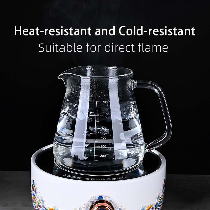 New High Borosilicate 700ml  G - Coffee Tea Pots recension och pris