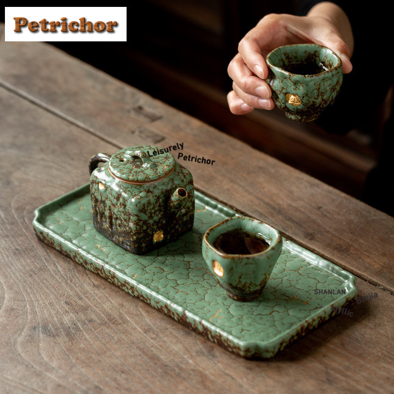 Gold Drawing Kiln Fambe Tea Tr - Draw Coffee And Tea recension och pris