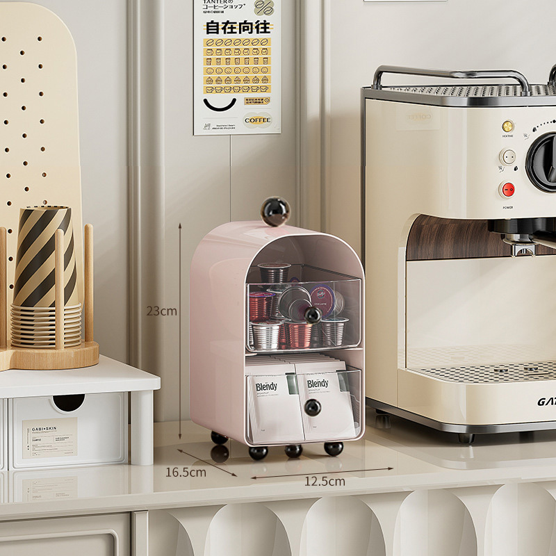 Creamy Coffee Capsule Organize - Coffee Tea Bags recension och pris
