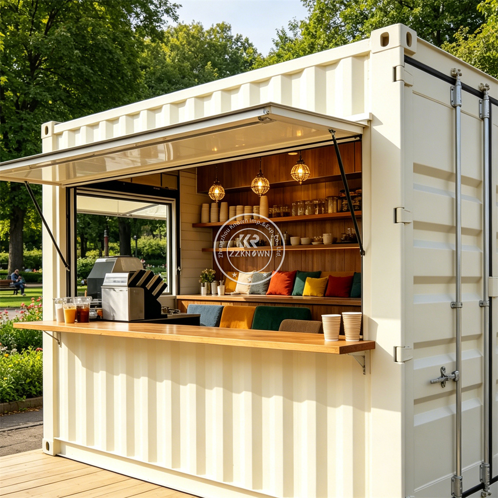 Mobile Kitchen Container Trail - Coffee Tea Kiosk recension och pris