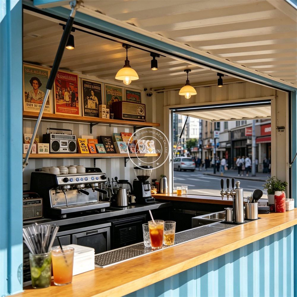 Mobile Kitchen Container Trail - Coffee Tea Kiosk recension och pris