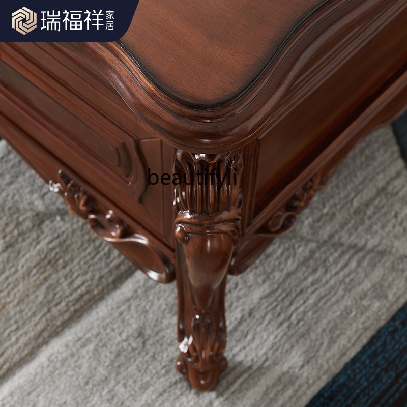 All solid wood coffee table Am - Draw Coffee And Tea recension och pris