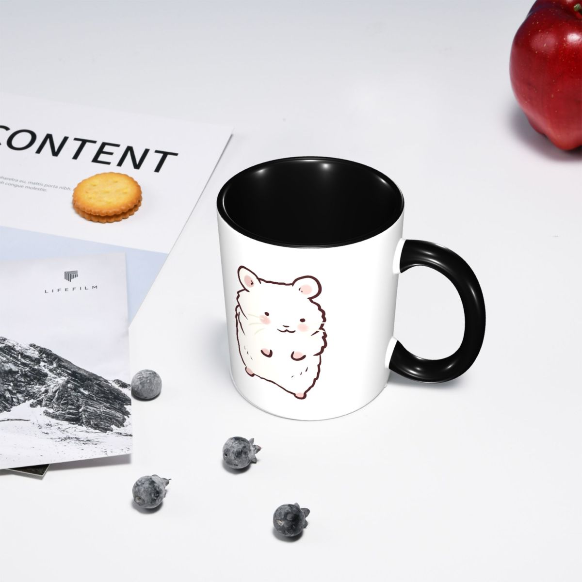 Cute Hamster Drawing Mug Funny - Draw Coffee And Tea recension och pris