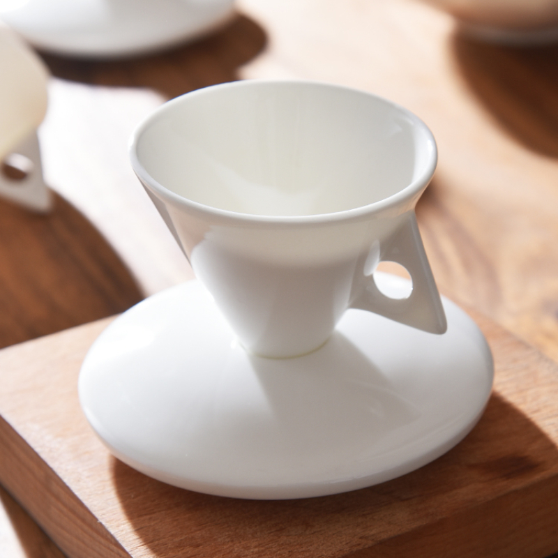 Bone China Hand Brewed Coffee  - Espresso Cup Saucer recension och pris