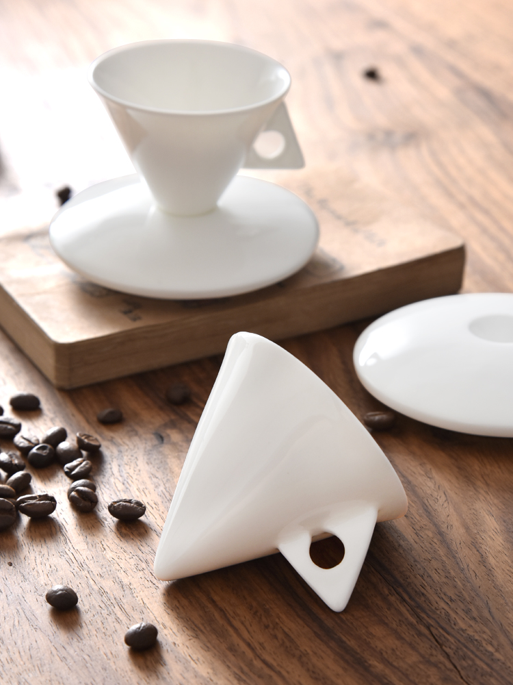 Bone China Hand Brewed Coffee  - Espresso Cup Saucer recension och pris