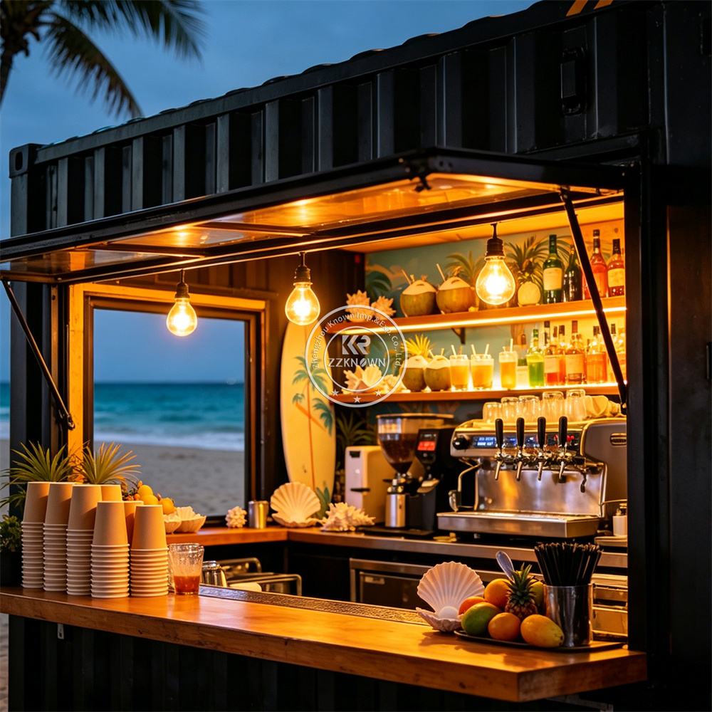 Outdoor Container Bar Shop Foo - Coffee Tea Kiosk recension och pris