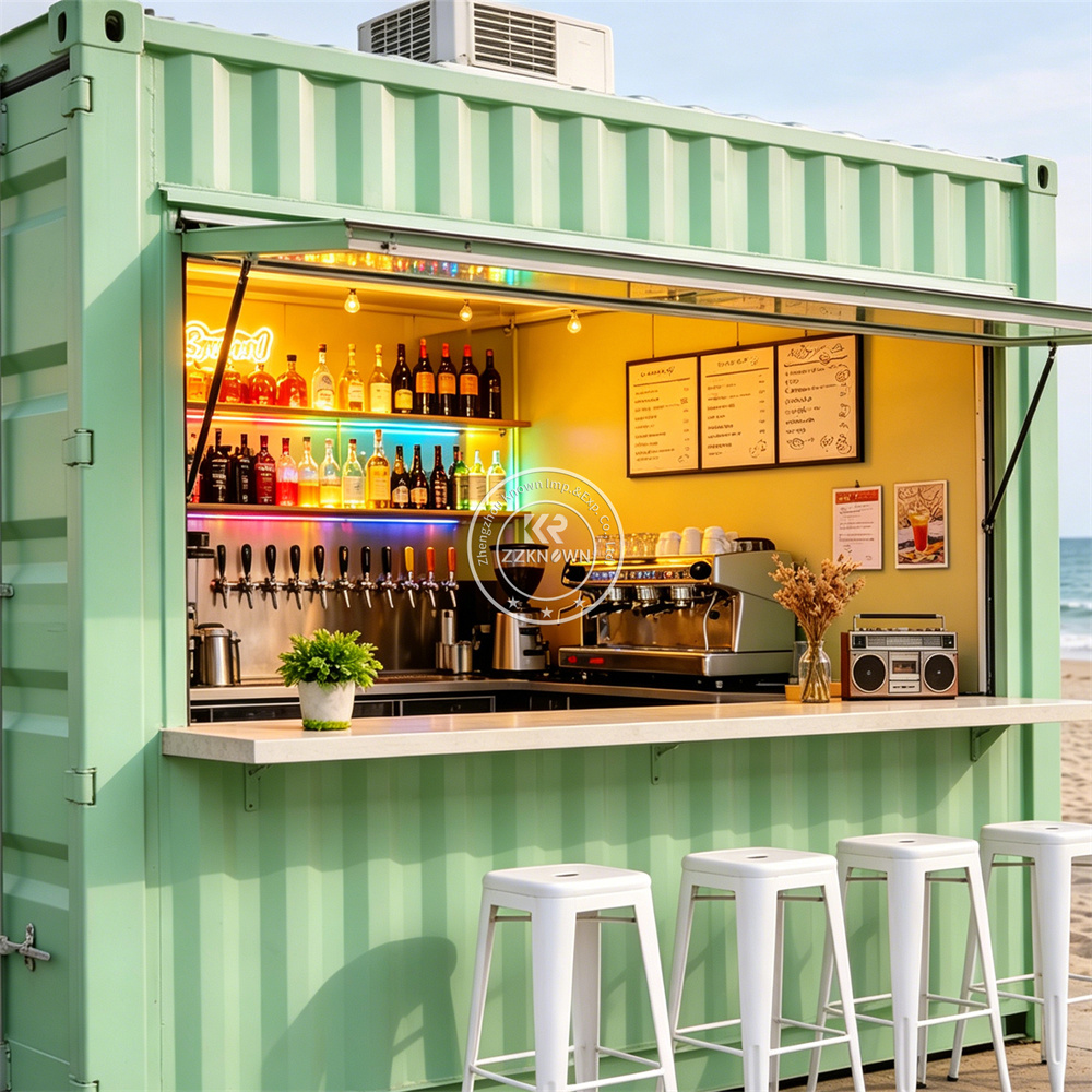 Outdoor Container Bar Shop Foo - Coffee Tea Kiosk recension och pris