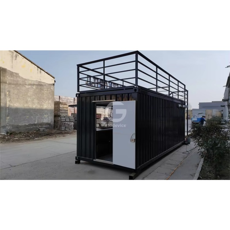 Low Cost Recyclable Steel Cont - Coffee Tea Kiosk recension och pris