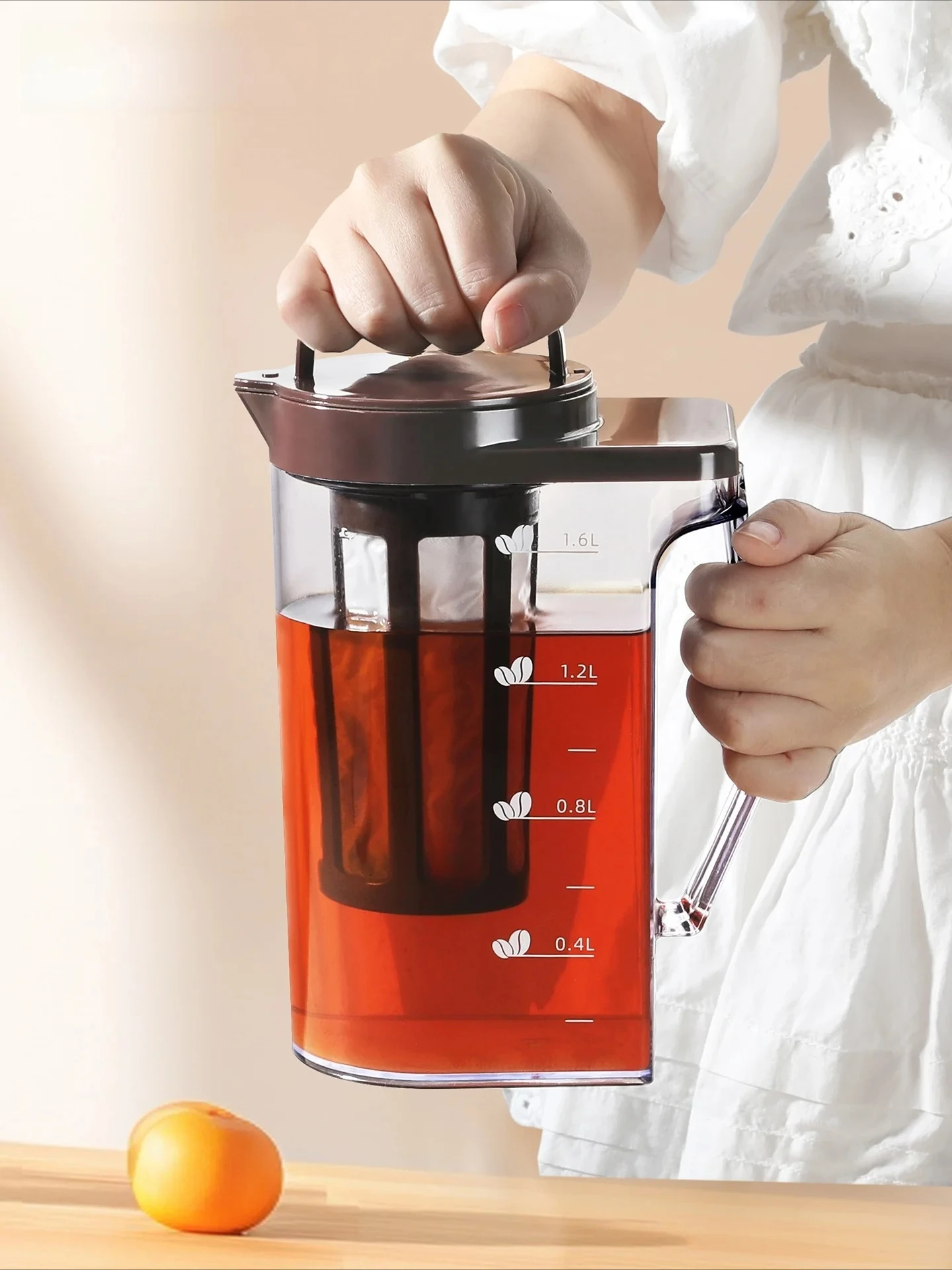 Large Capacity Plastic Cold Br - Coffee Tea Pots recension och pris